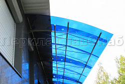 Консольные козырьки и навесы в Нижнем Новгороде. Готовые проекты ПерилаГлавСнаб - фото 2