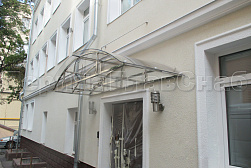 Козырьки и навесы на металлокаркасе в Нижнем Новгороде. Готовые проекты ПерилаГлавСнаб - фото 2