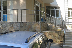 Перила и ограждения из нержавеющей стали с двумя ригелями в Нижнем Новгороде. Готовые проекты ПерилаГлавСнаб - фото 5