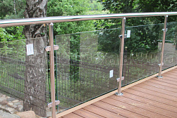 Ограждения для террас в Нижнем Новгороде. Готовые проекты ПерилаГлавСнаб - фото 7