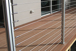 Тросовые ограждения в Нижнем Новгороде. Готовые проекты ПерилаГлавСнаб - фото 2