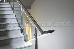 Поручни, перила и ограждения с подсветкой в Нижнем Новгороде. Готовые проекты ПерилаГлавСнаб - фото 6