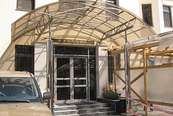 Козырьки и навесы на металлокаркасе в Нижнем Новгороде. Готовые проекты ПерилаГлавСнаб - фото 29