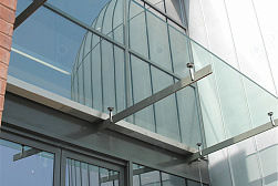 Консольные козырьки и навесы в Нижнем Новгороде. Готовые проекты ПерилаГлавСнаб - фото 9