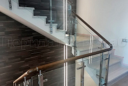 Стеклянные перила для колодезных лестниц в Нижнем Новгороде. Готовые проекты ПерилаГлавСнаб - фото 3