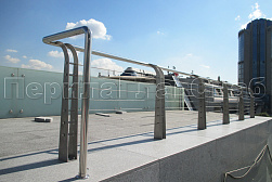 Уличные ограждения из металла в Нижнем Новгороде. Готовые проекты ПерилаГлавСнаб - фото 22